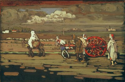 Camino rural de Wassily Kandinsky
